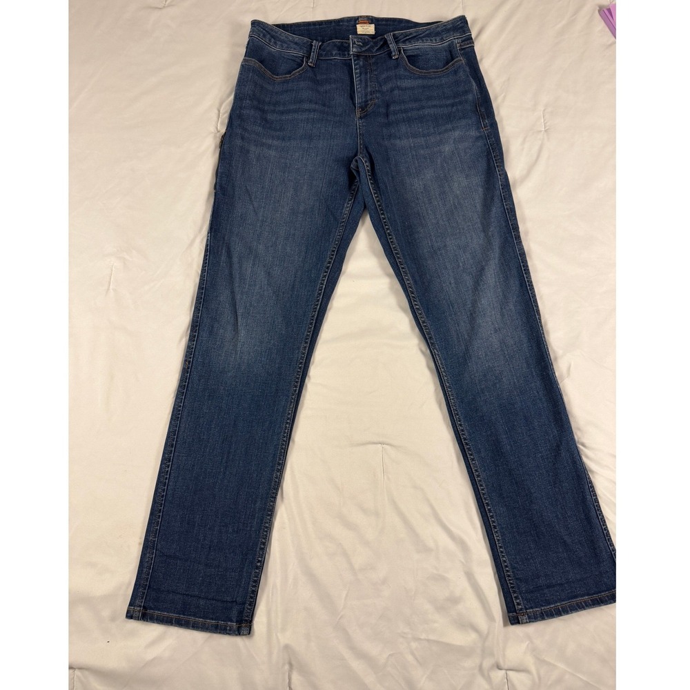 Ripton‎ & Co Mens Performance Denim Jeans Dark Wash Stretch Pants Size 34